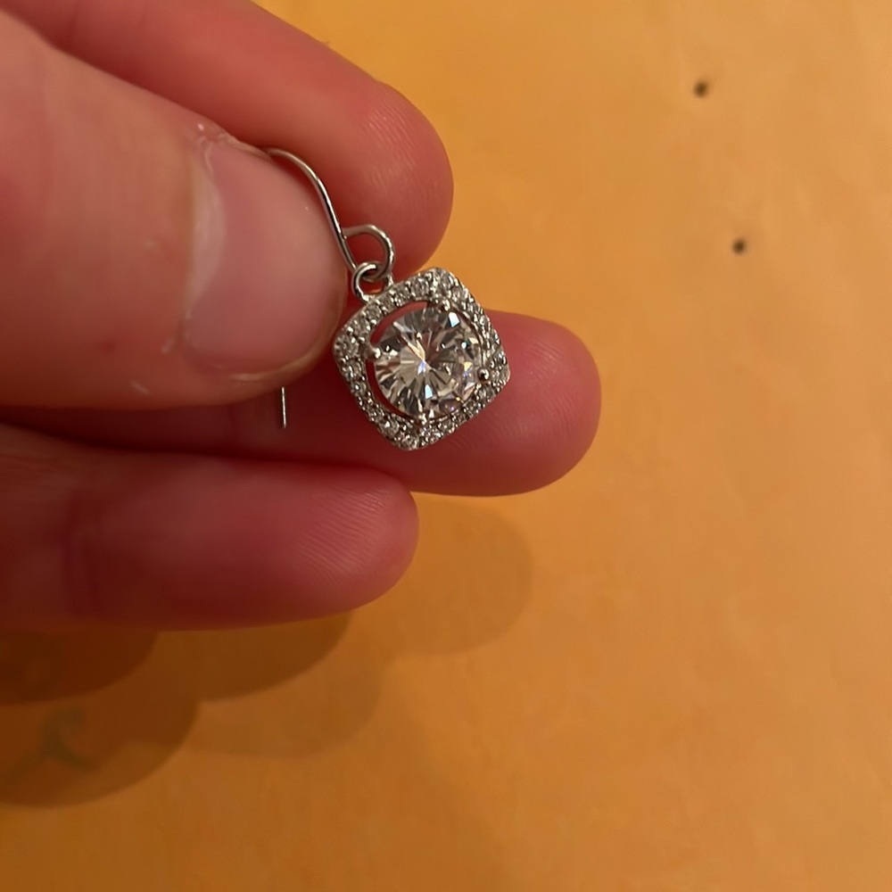 Sterling Silver Dangle Statement Earrings - image 6